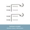 Kenney Mfg Kenney Walden 5/8" Standard Decorative Window Curtain Rod, 28-48", Glass/Pewter KN75300NP - alternate 2